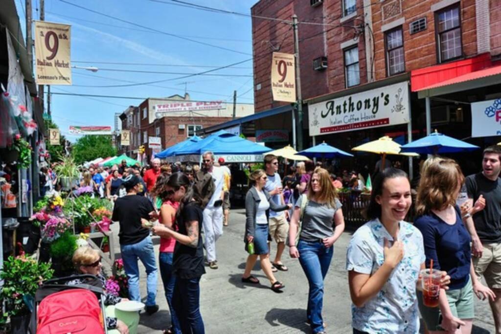 Апартаменты Italian Casetta In Thee Italian Market South Philly Филадельфия Экстерьер фото